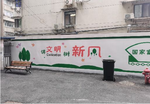 嵩明社区墙绘